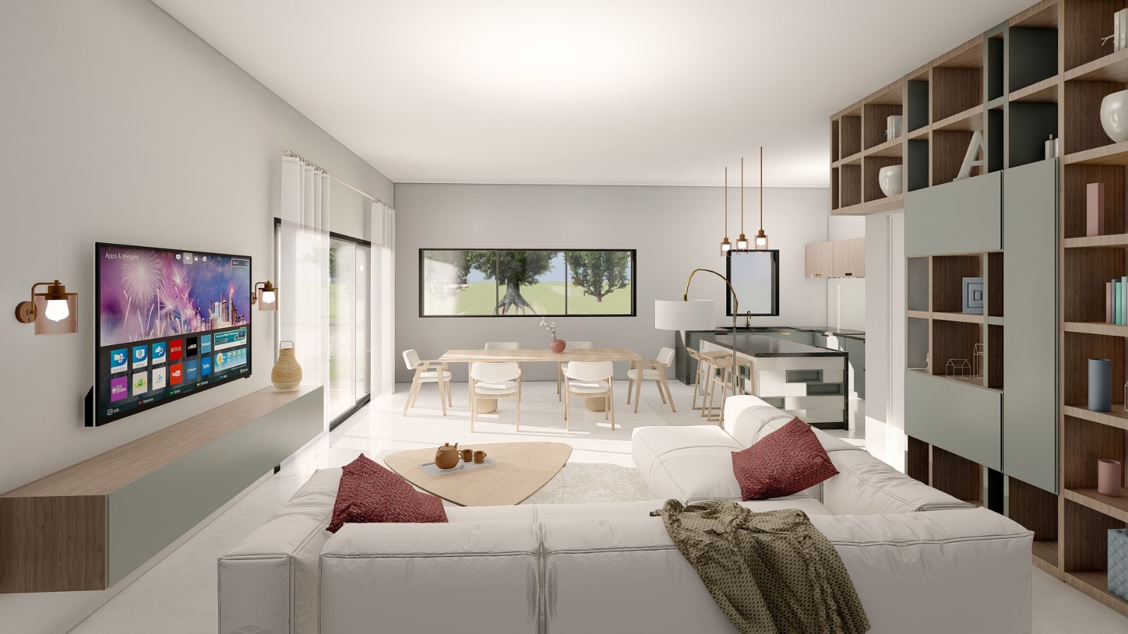 Croisement axial - Vue 6